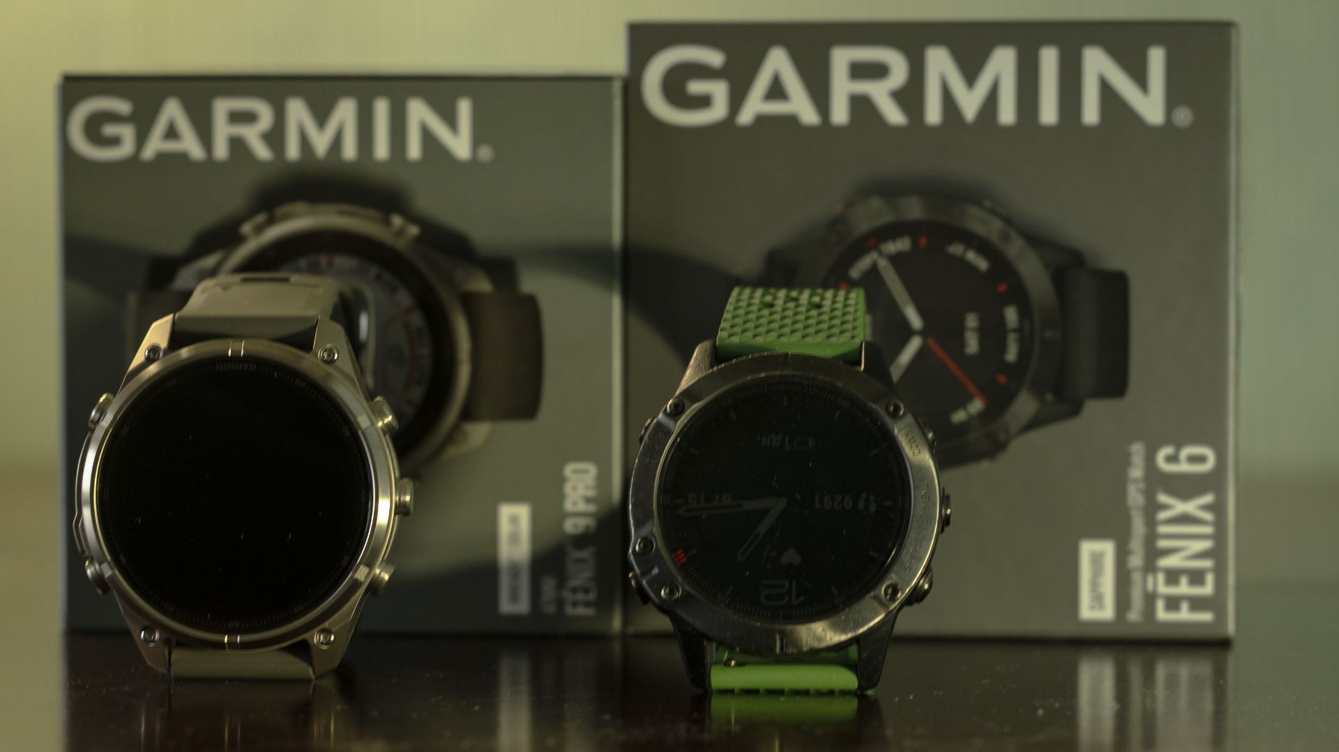 Garmin Fenix 9 Pro Solar 47mm - Fenix 6 Sapphire
