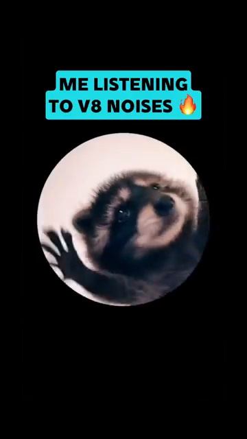 Звуки V8 усиливаются