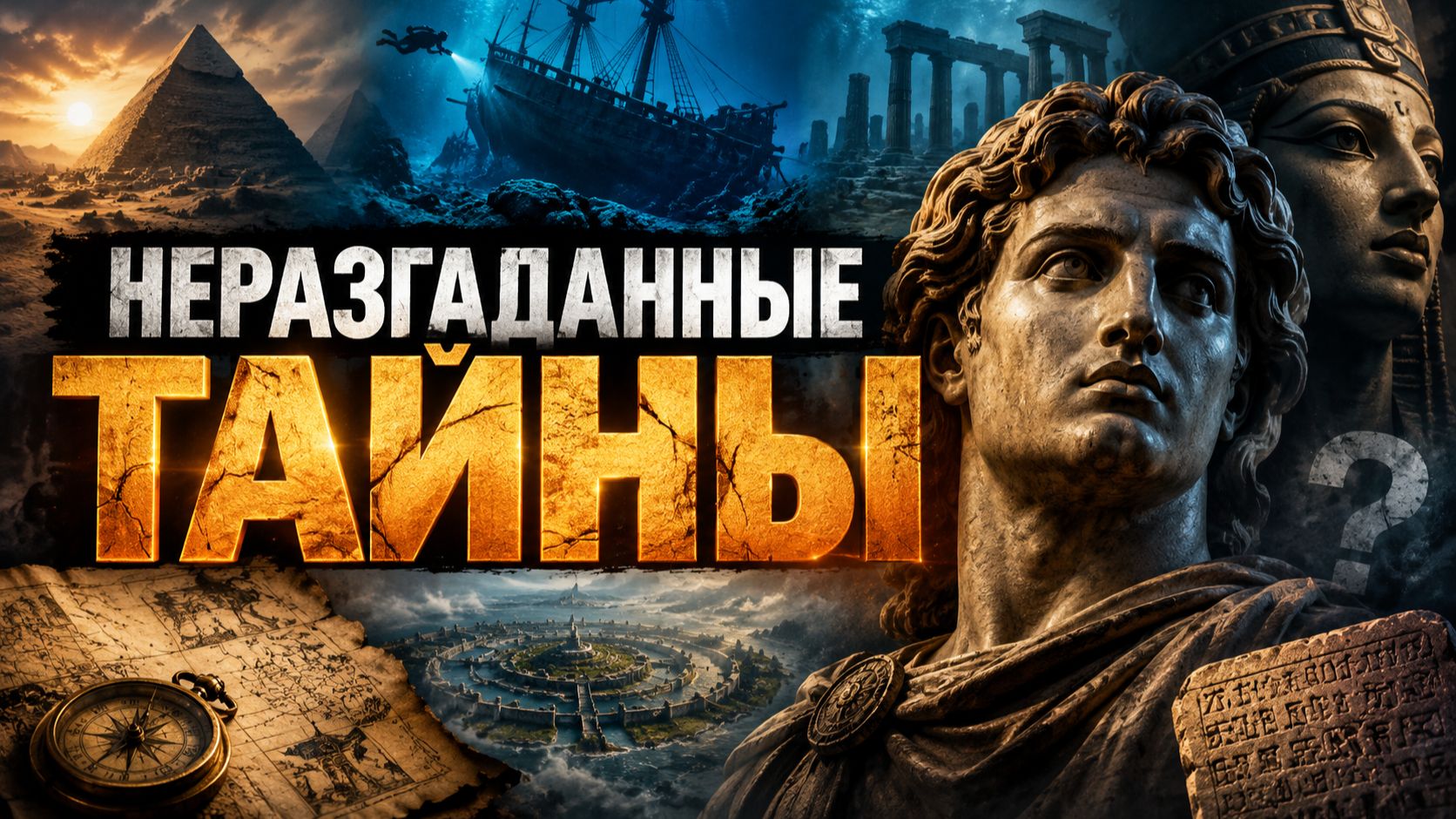 Лекции для сна. НЕРАЗГАДАННЫЕ ТАЙНЫ ИСТОРИИ: Загадки, на которые до сих пор нет ответа