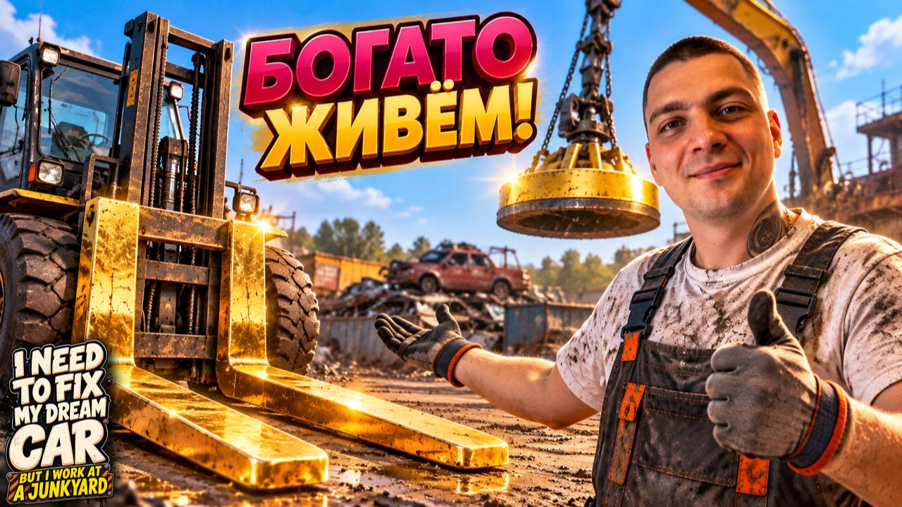 КУПИЛ SUPPORTER PACK! Теперь на СВАЛКЕ всё В ЗОЛОТЕ! (I Need To Fix My Dream Car #3)