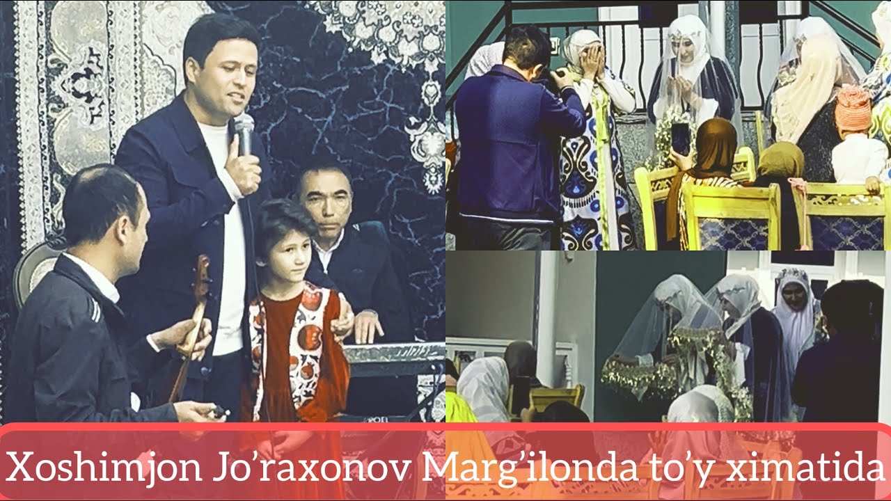 Xoshimjon Jo’raxonov Marg’ilonda To’y Xizmatidan