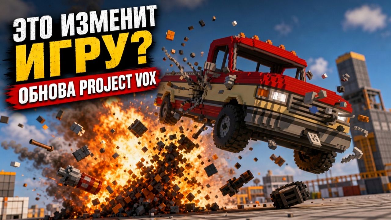 ОБНОВА! ВЗРЫВ МАШИН, ТУЛГАН, НОВАЯ РАЗРУШАЕМОСТЬ! PROJECT VOX