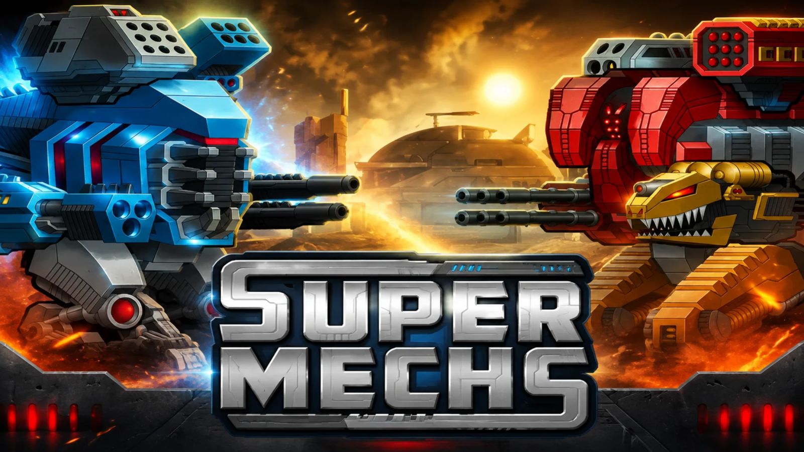 SUPER MECHS #1 СОБИРАЮ СВОЕГО РОБОТА!!!