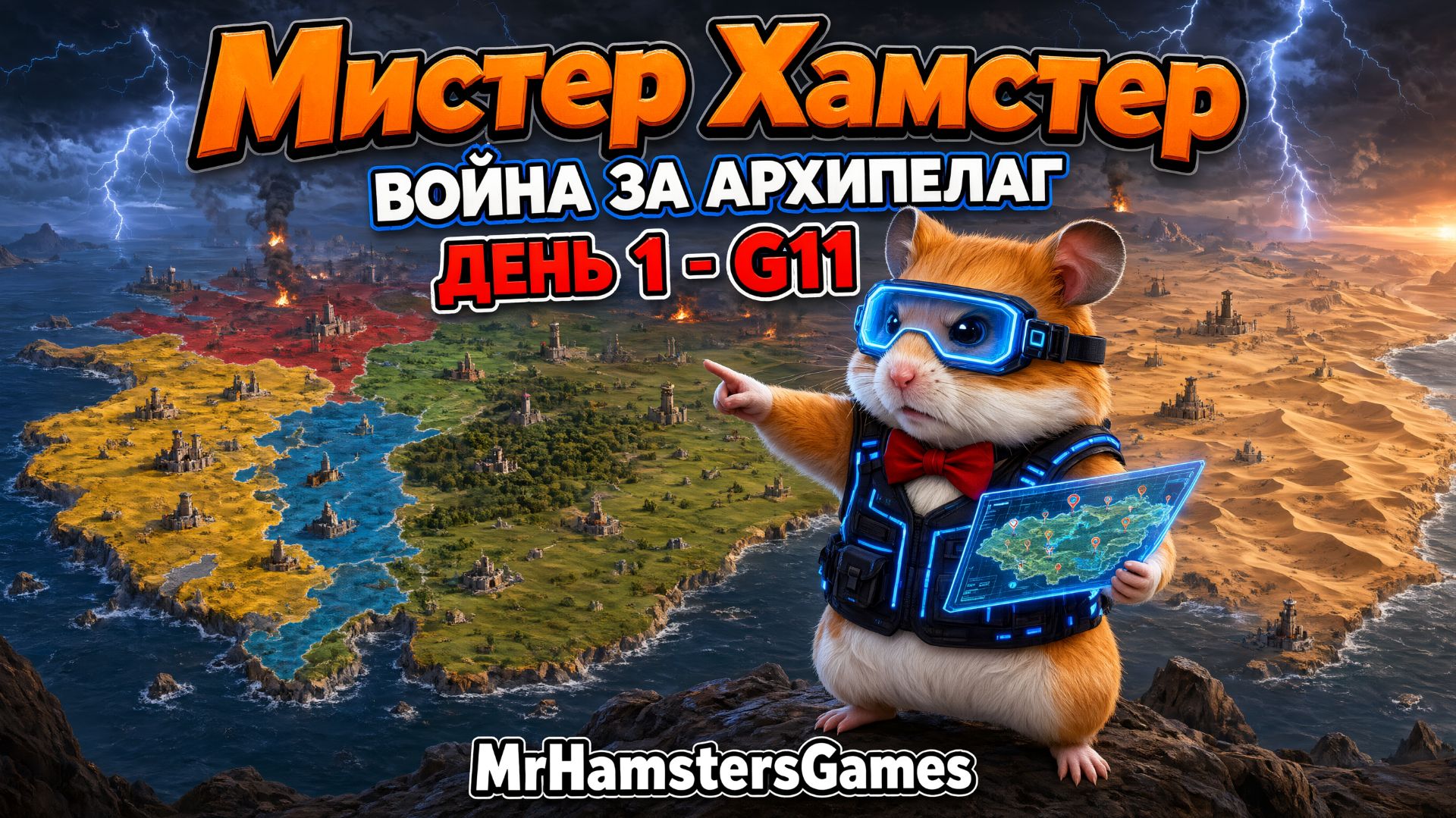 Война за Архипелаг День - 1 | G11 | Doomsday Last Survivors
