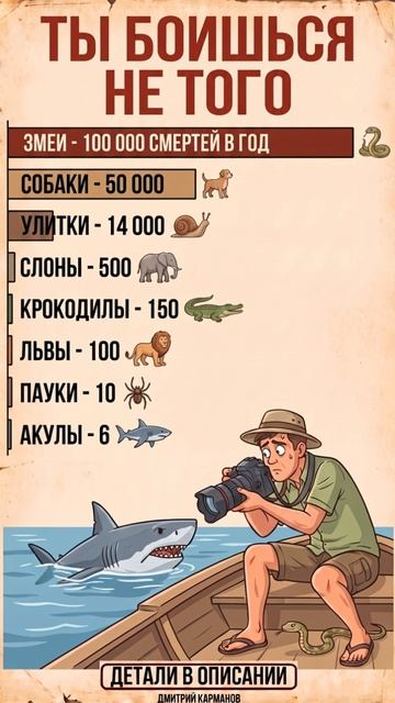 Ты боишься не того