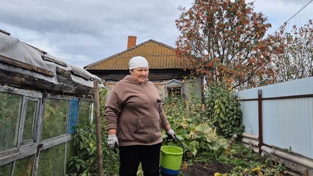 погода дала мне убрать УРОЖАЙ/ мы поехали за конфетами😅/ а потом решили за кормами