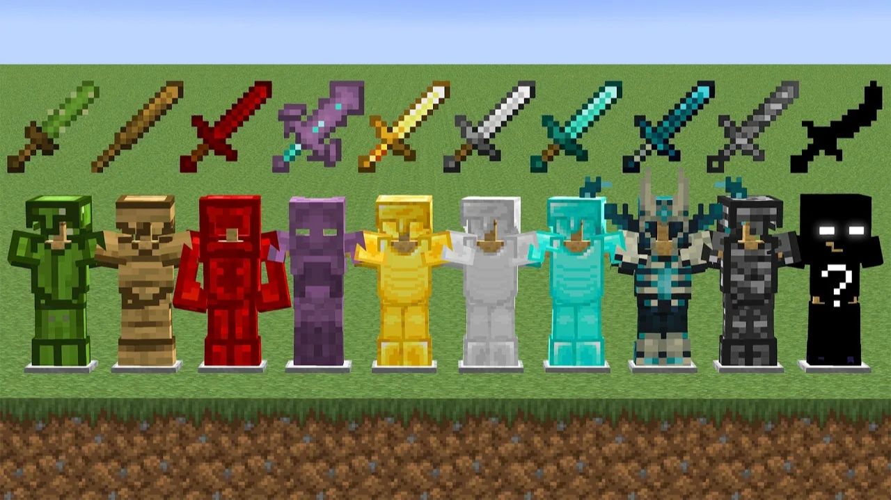 Какая броня в Minecraft самая сильная?