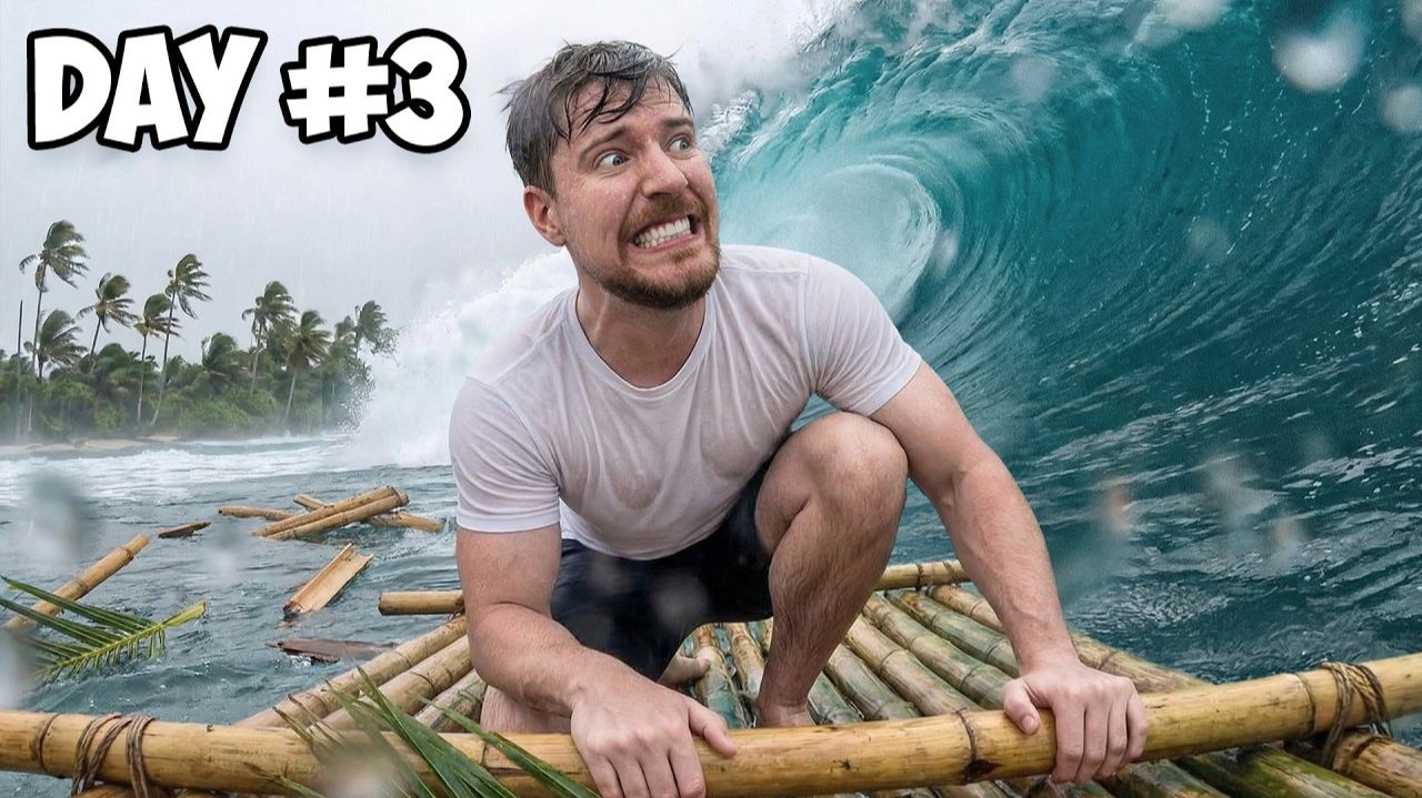 В Ловушке На Острове, Пока Я Не Построю Лодку [MrBeast/Мистер Бист]