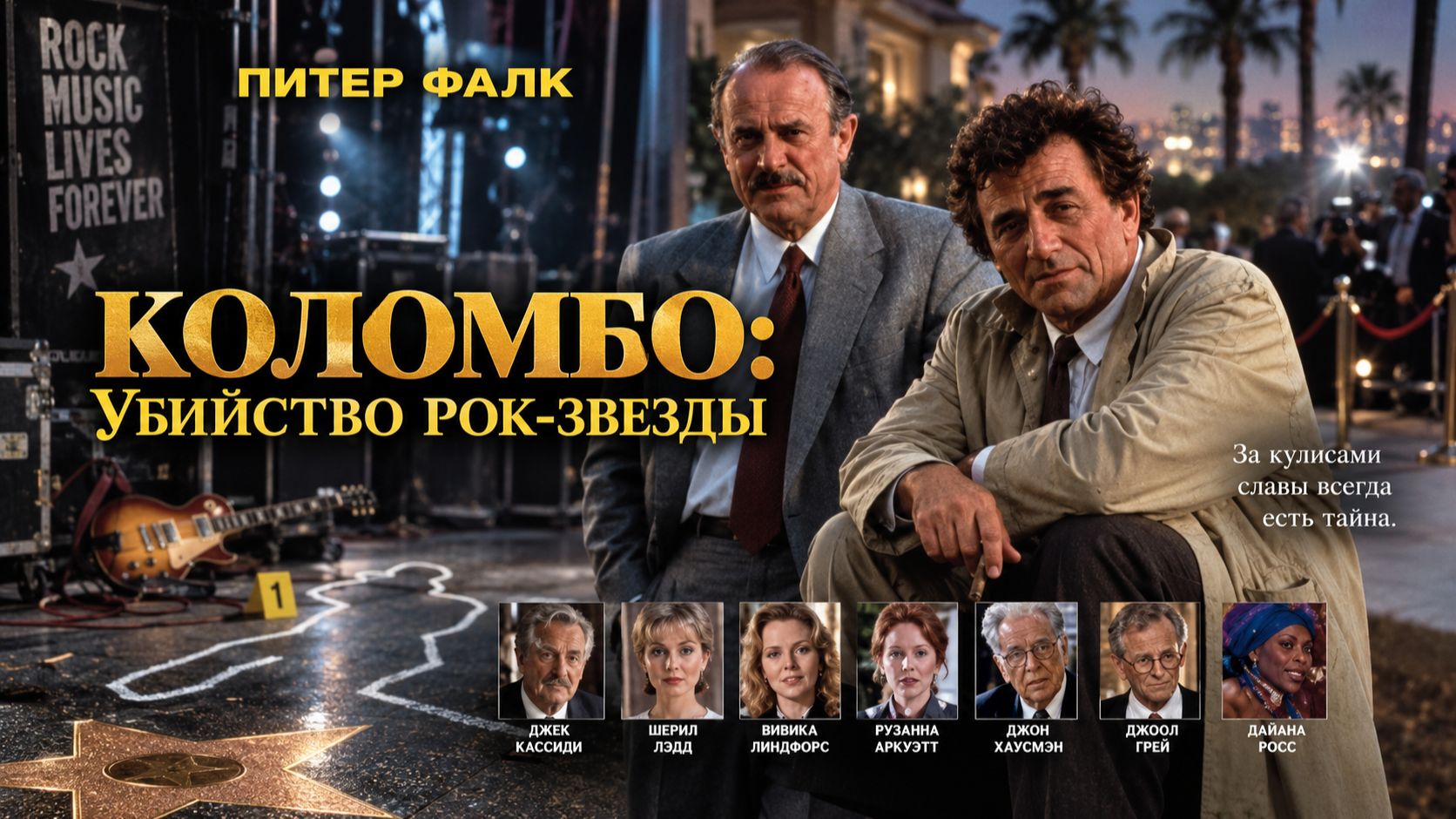 Коломбо: Убийство рок‑звезды | Columbo and the Murder of a Rock Star (1991)