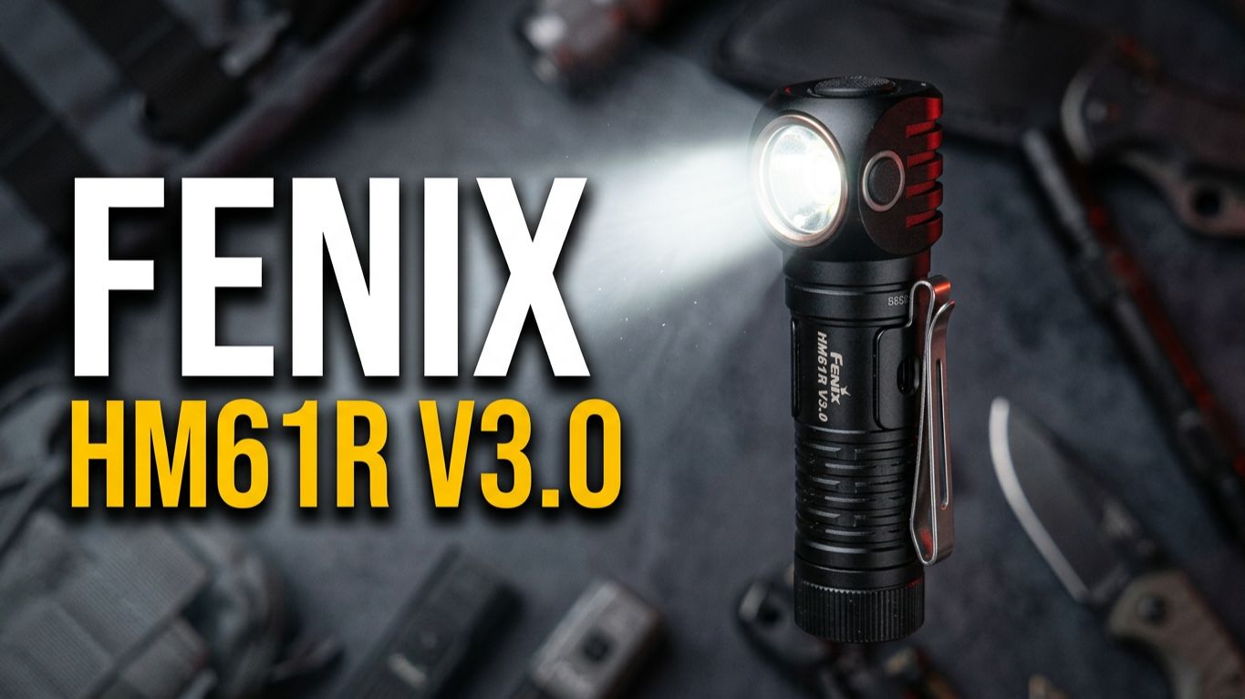 ТОП на каждый день! Обзор Fenix HM61R V3.0 #unboxing #flashlight #edc #survival