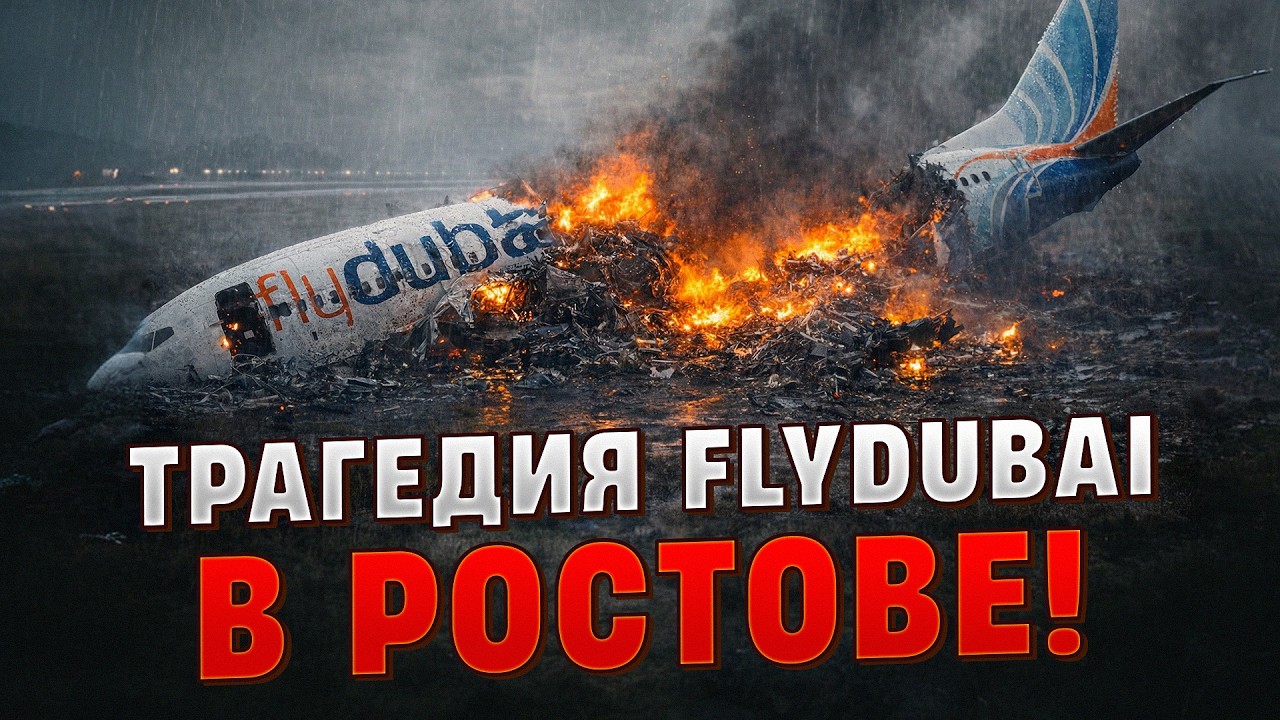 УЖАСНОЕ крушение Boeing 737 в Ростове в 2016 году! / Всему виной НЕПОГОДА?