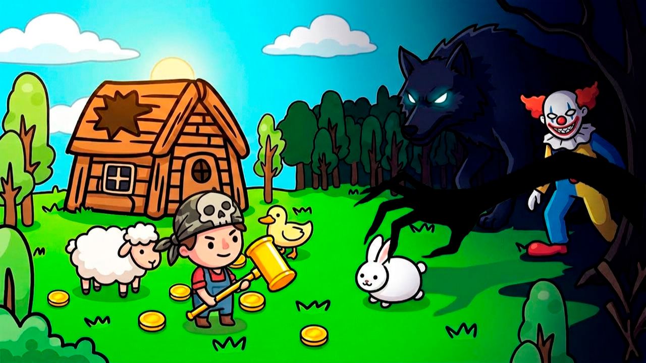 САМАЯ МИЛАЯ ФЕРМА... С ОЧЕНЬ СТРАННЫМИ СЕКРЕТАМИ ► Happy Little Farm Demo