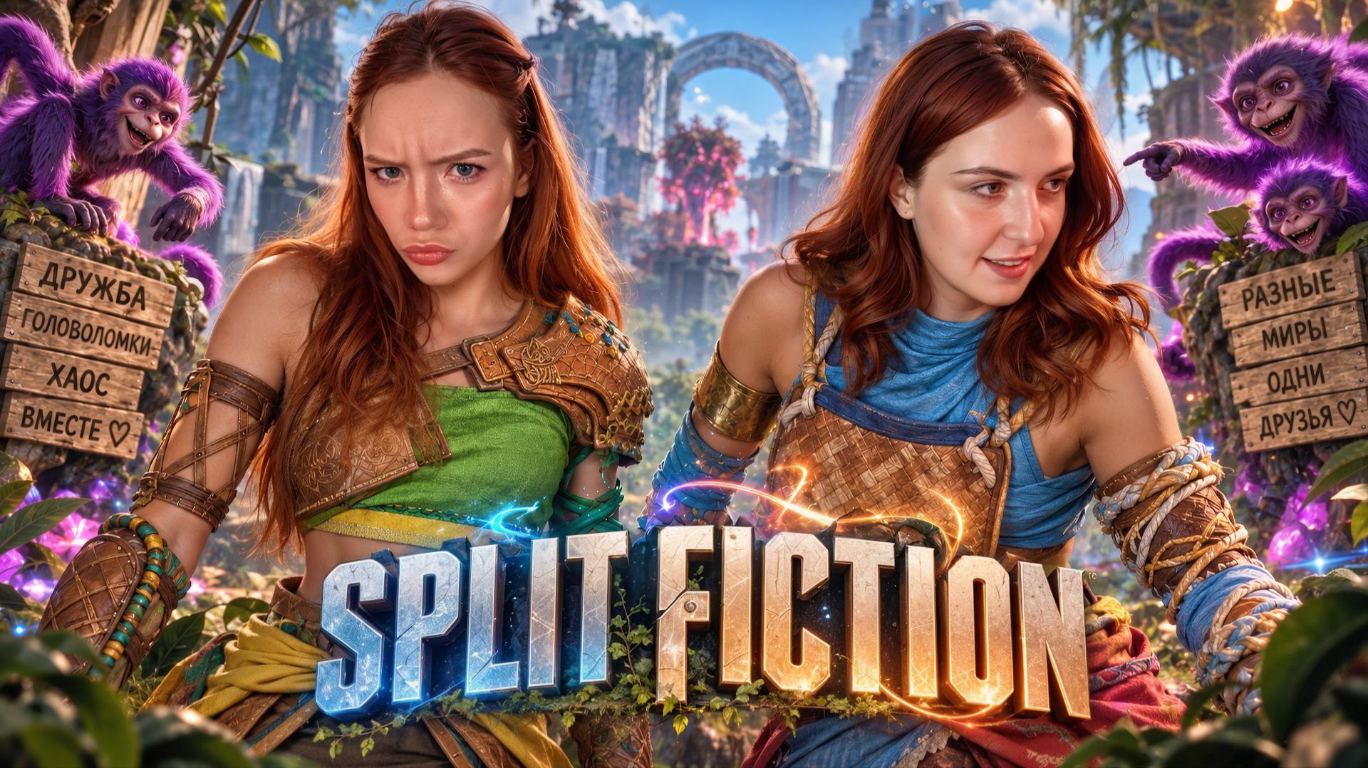 МЫ ПОПАЛИ В МИР ФЭНТЕЗИ?! 🧙 ► Split Fiction #4