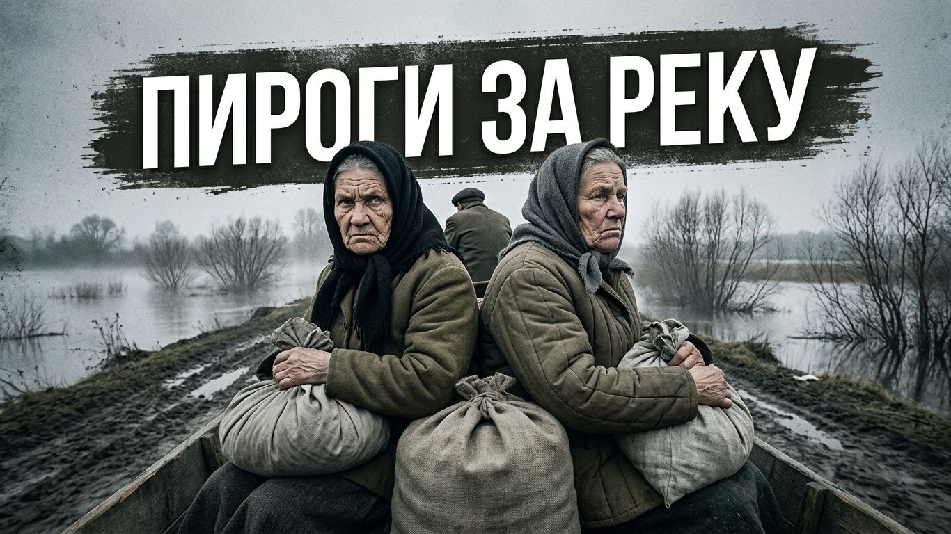 Две бабушки не здороваются со свадьбы. К внукам за реку лодка возьмёт одну | ДРАМА РАССКАЗ