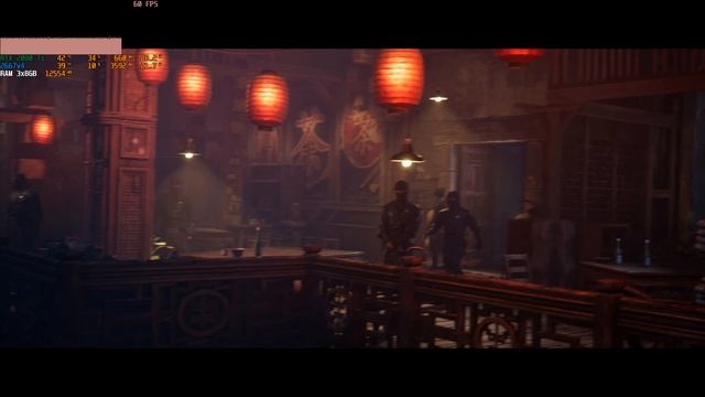 тест процессора Xeon E5 2667v4 в Mortal Kombat 1