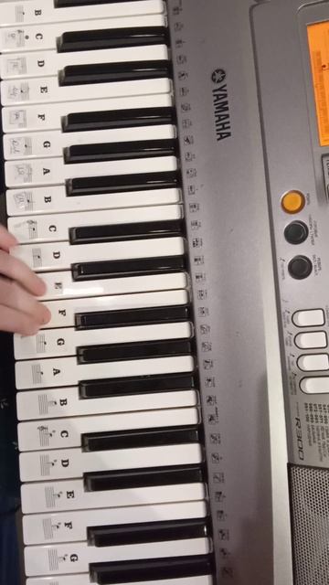 куда уходит детство. синтезатор YAMAHA