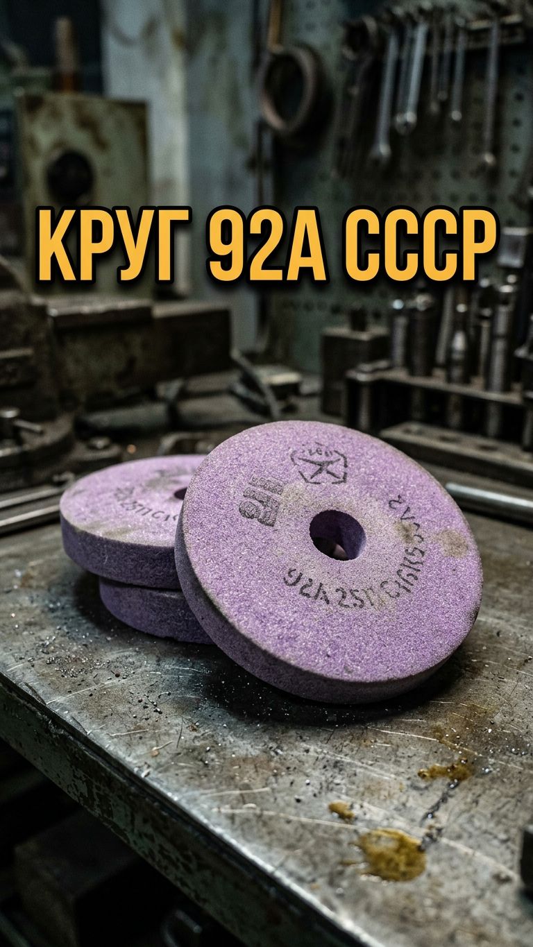 Шлифовальные фиолетовые круги - знак качества.