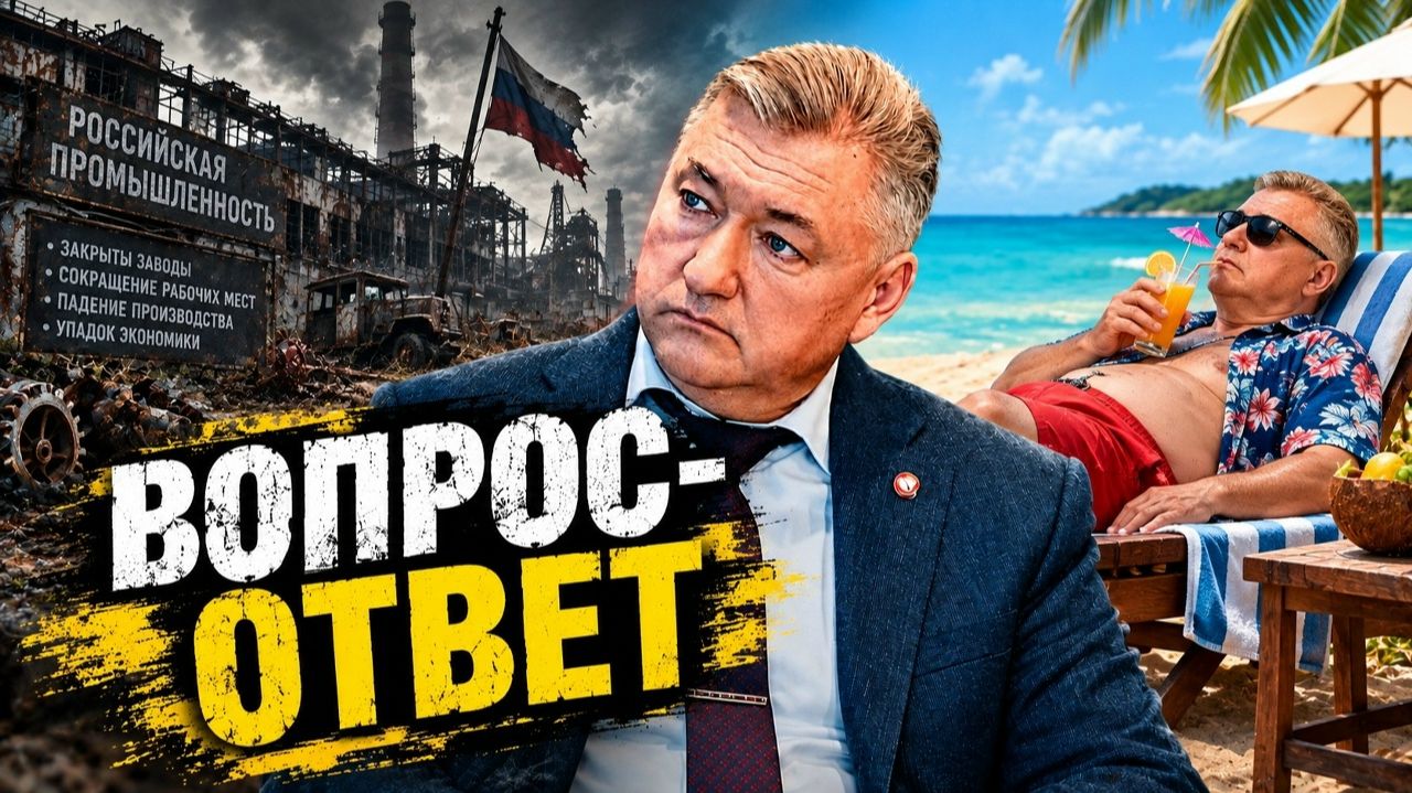 ПРЕДПРИЯТИЯ В РОССИИ- ВСЕ? Владимир Боглаев ВОПРОС-ОТВЕТ, выпуск 200.