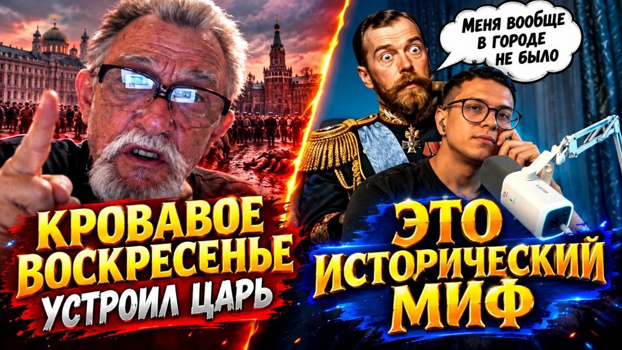 КРОВАВОЕ ВОСКРЕСЕНЬЕ УСТРОИЛ ЦАРЬ
