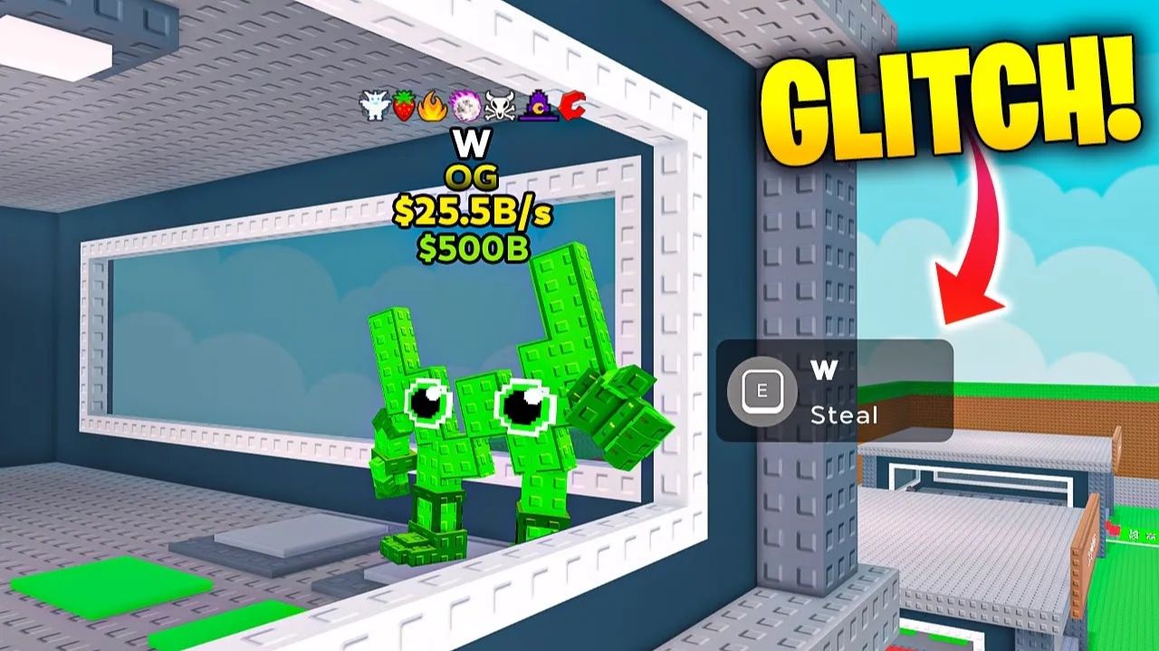 Roblox: Steal A Brainrot — смешные моменты #31 (мемы)