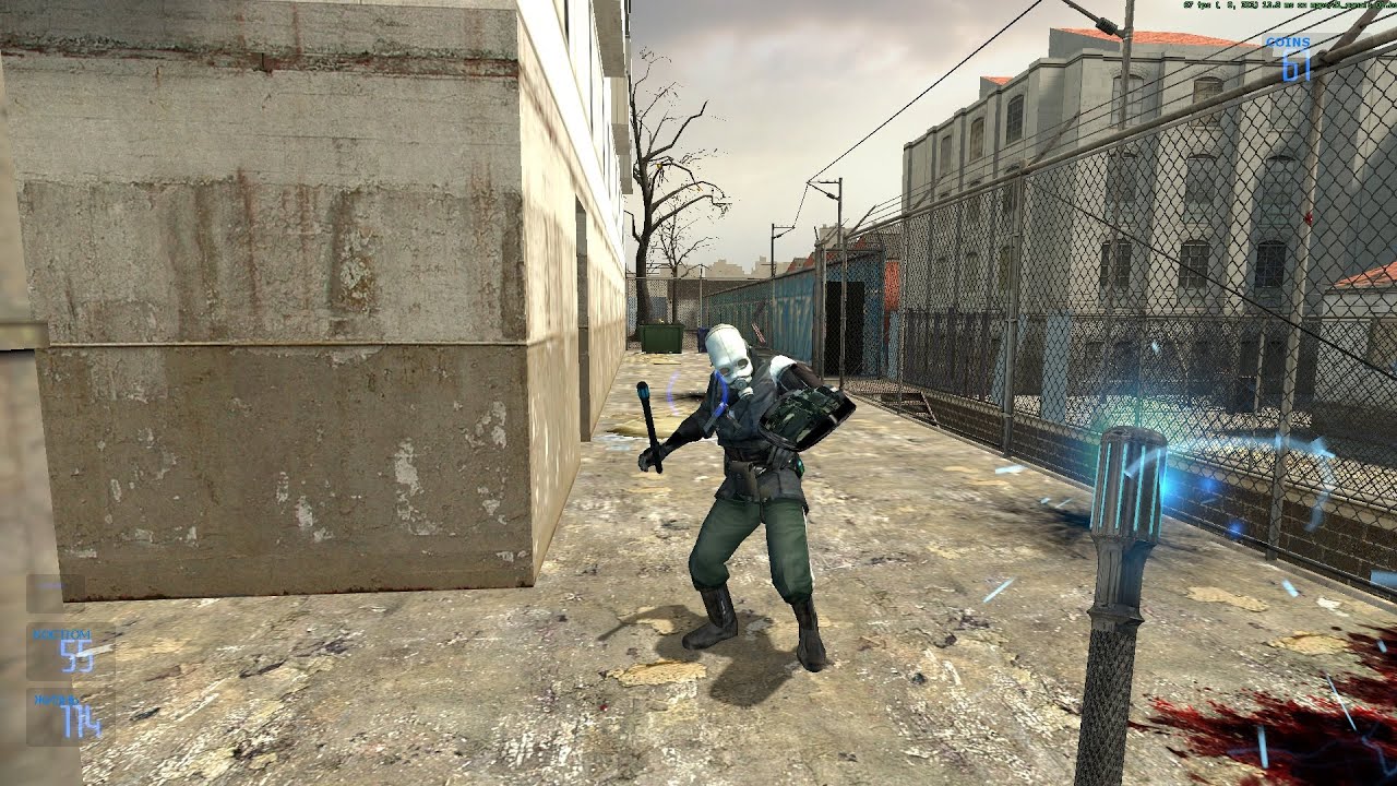 Half Life 2 Mods .BSmod V 0. 5 .18 A.  Часть 1 Крематор,рынок новое оружие