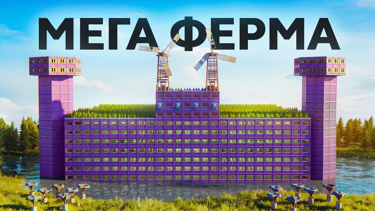 МЕГА ФЕРМА! ГЕНЕРАТОР БЕСКОНЕЧНЫХ РЕСУРСОВ В РАСТ / RUST - Стич