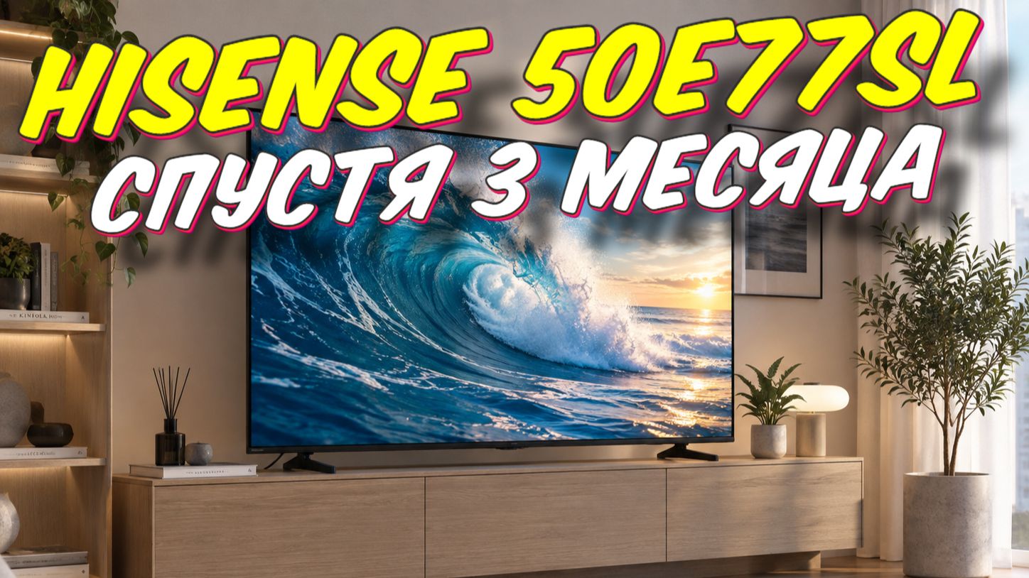 Телевизор Hisense 50E77SL СТОИТ ЛИ БРАТЬ