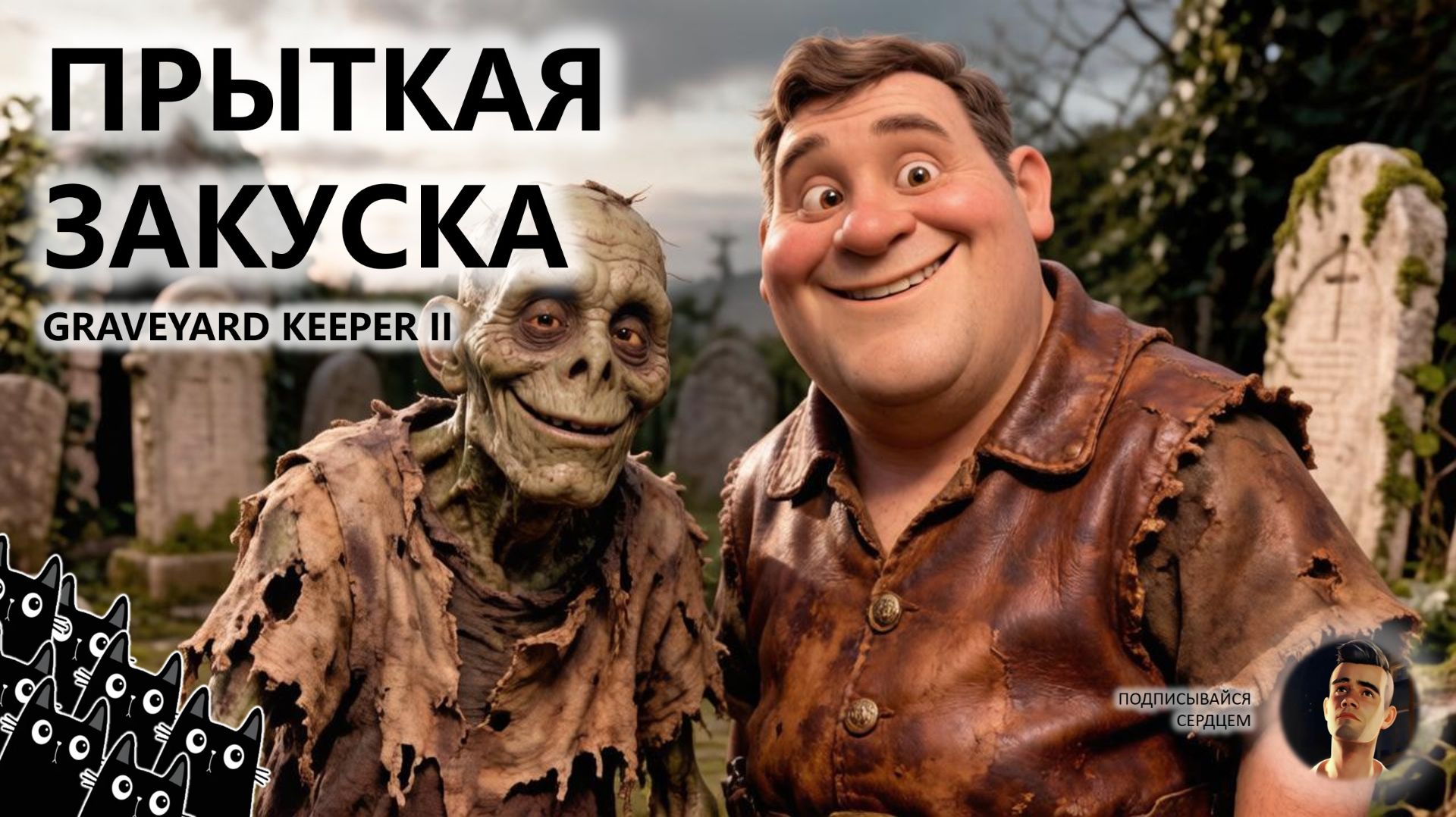 🔥ПРЫТКАЯ ЗАКУСКА I ПЕРВЫЙ ВЗГЛЯД I Graveyard Keeper 2