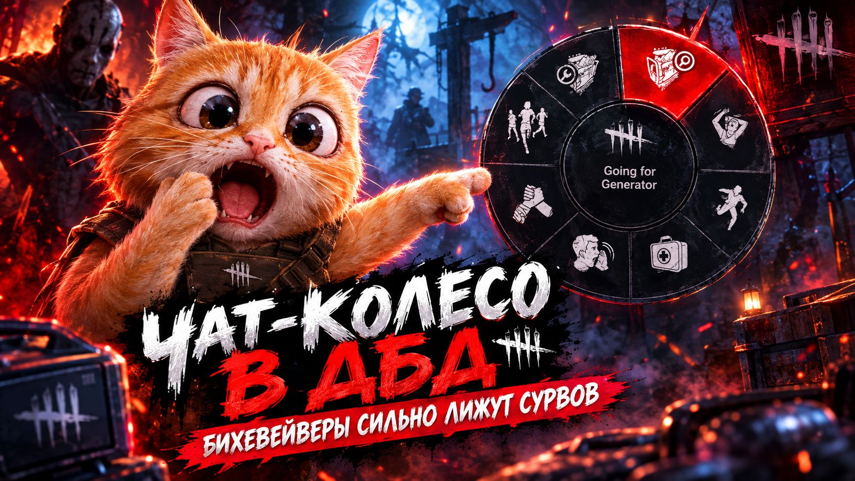 ЧАТ КОЛЕСО И КУЧА ПРОЧЕГО / ПТБ ДБД🐾 Dead By Daylight