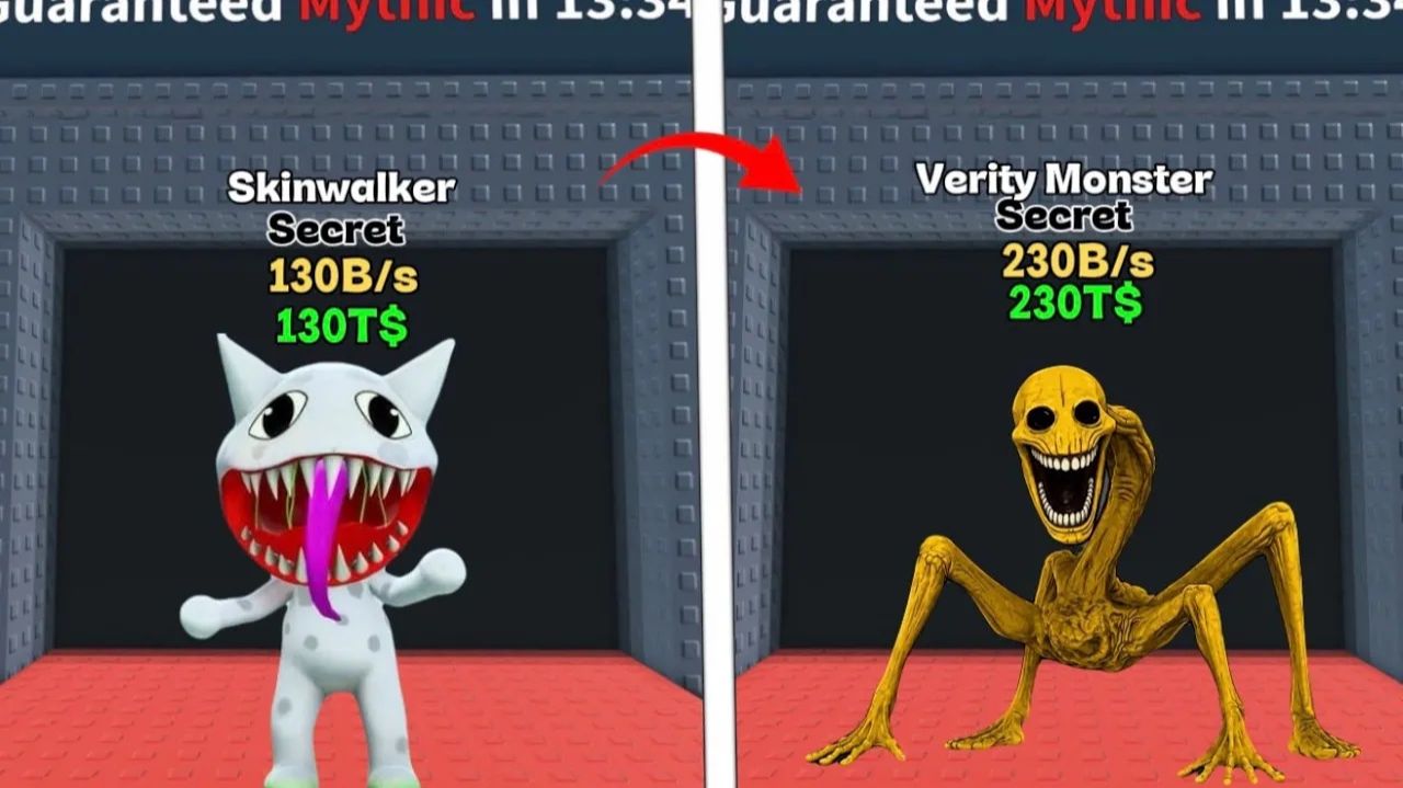 НОВЫЙ Skinwalker и Verity Monster в Brainrots — обновление Anomaly и новые события