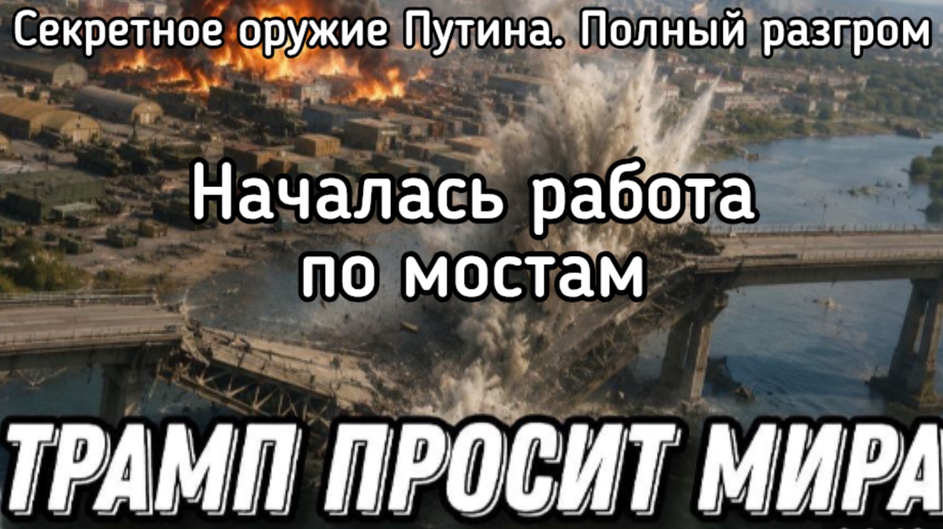 Секретное оружие Путина. После этого Трамп запросил мира. Посейдоном по Британии. Зе пакует чемодан