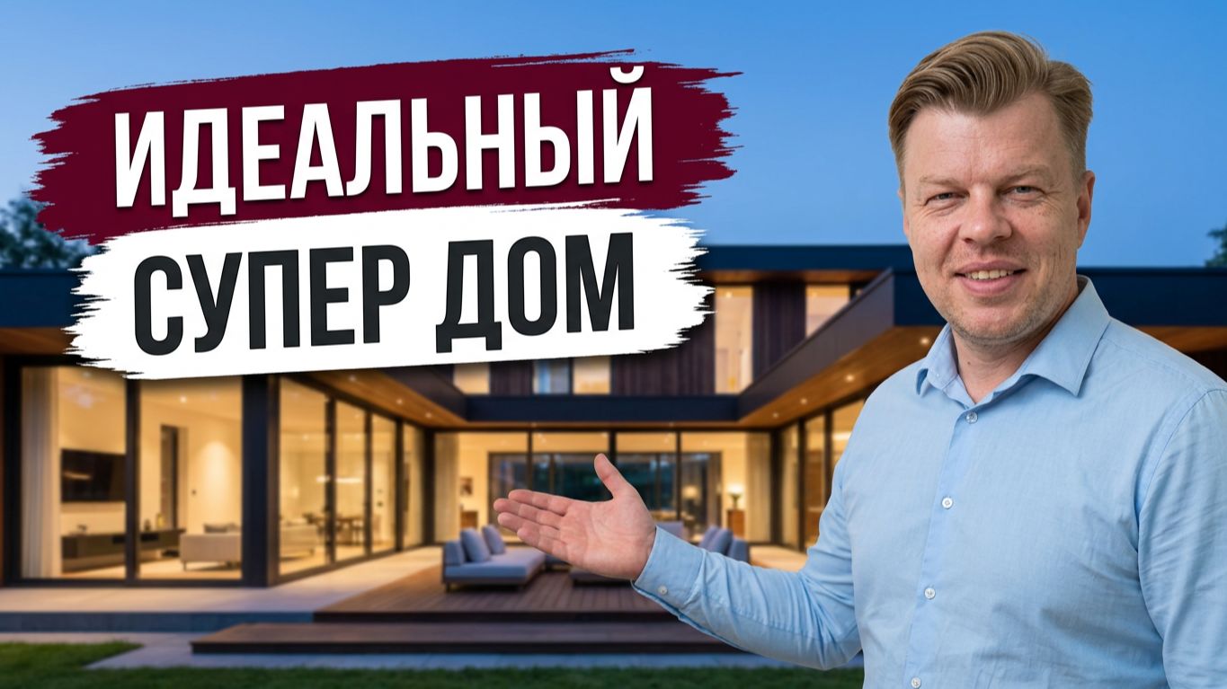 Спланировал идеальный дом, в который хотел бы переехать сам