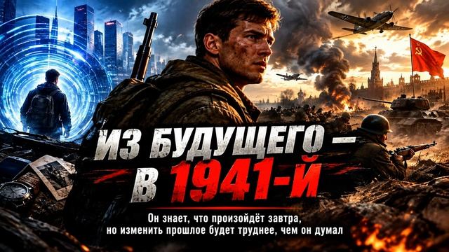Аудиокнига полностью. Попаданцы. «Из будущего — в 1941-й» Книга 1 из 5