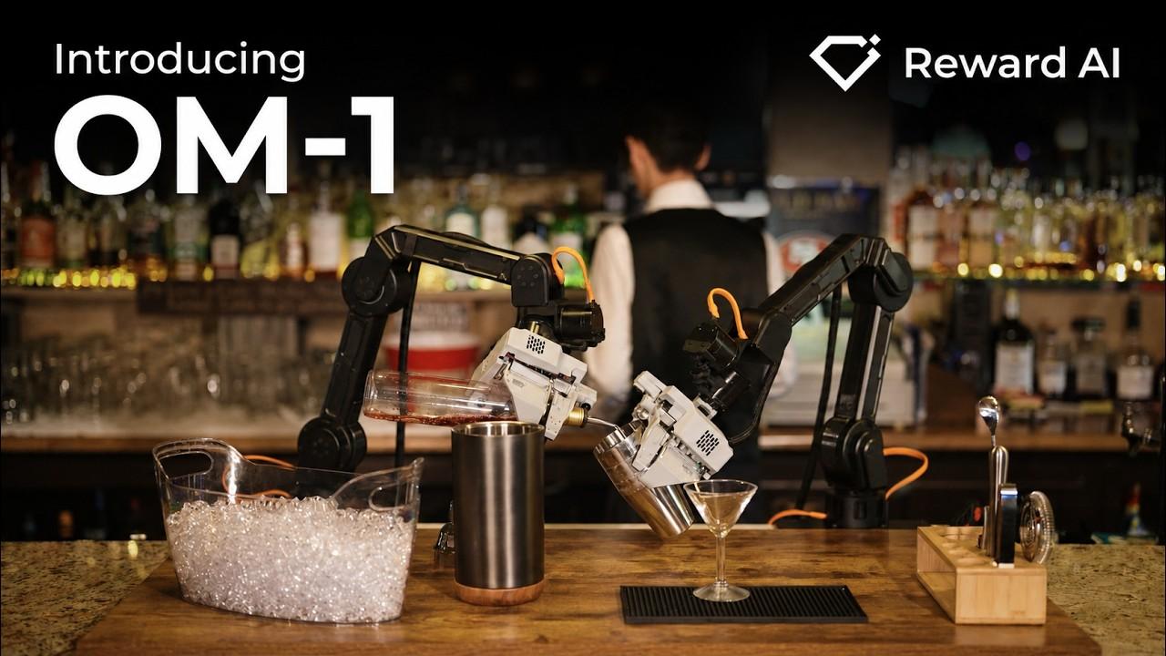 OM-1: Frontier Robot Intelligence Learned Firsthand From Humans