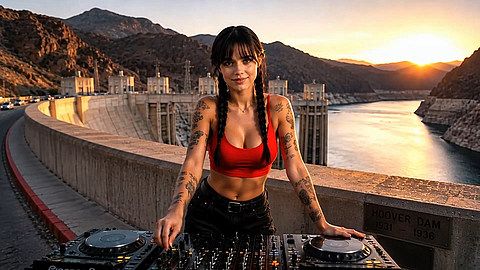 Melodic Dark Tech House DJ Set At The Hoover Dam