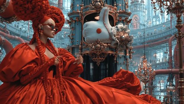Surreal Fashion Music Video | “How Are You Feeling?” | Chris & Crystal AI Art | Original Music, 4K