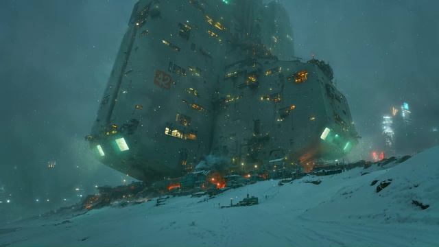 SUBSECTOR - Ambience Feat. View Escape - Snowy Cyberpunk Focus
