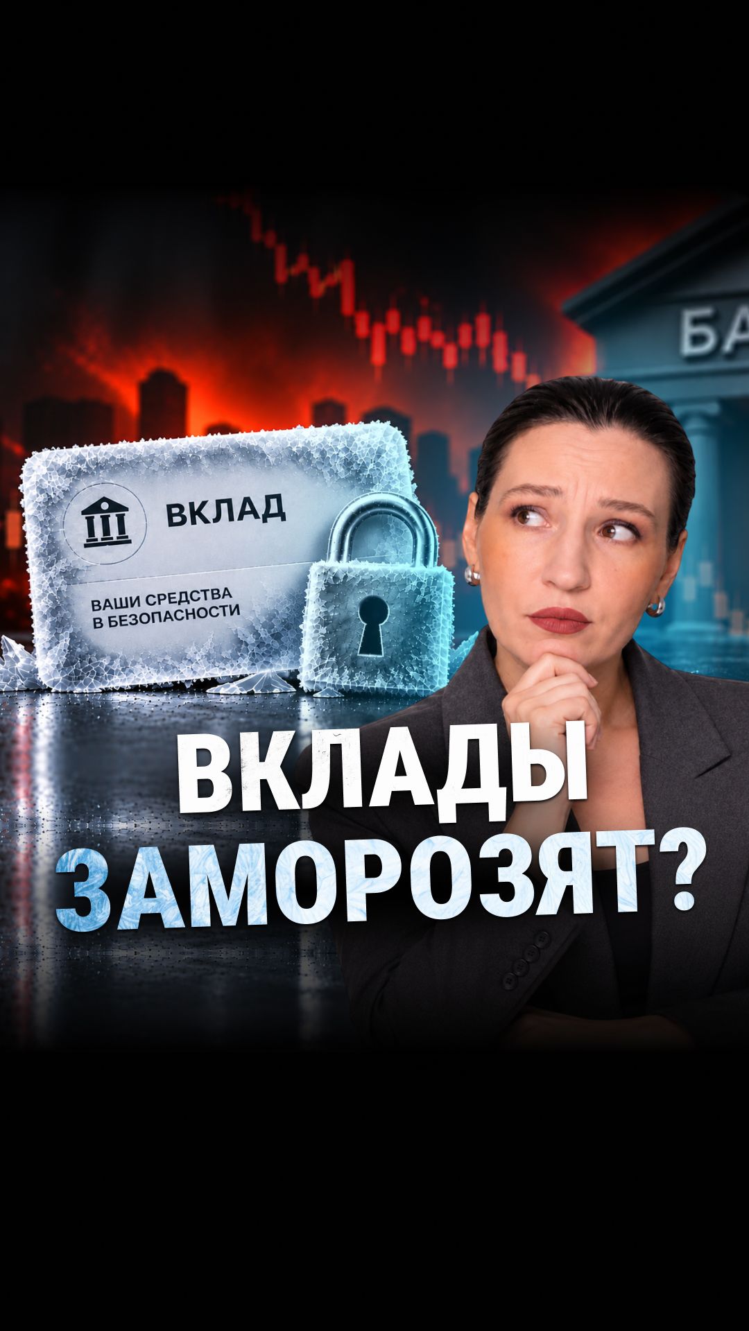 Запрет на снятие денег: к чему приведет заморозка вкладов #банки #деньги #инвестфьюче