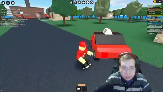 Alex Pro играет Работай в пиццерии в Roblox