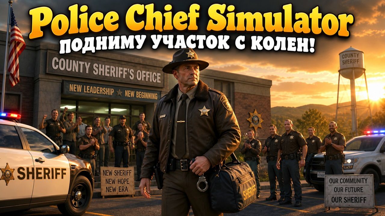 СТАЛ НОВЫМ ШЕРИФОМ И ВОСТАНАВЛИВАЮ ПОРЯДОК В ГОРОДЕ! ➤ Police Chief Simulator