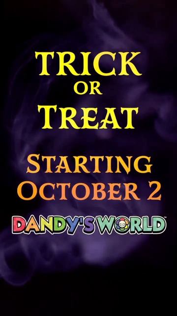 Сладость или Гадость🍬👻 | Dandy's World