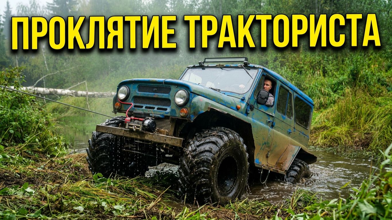 В ПОИСКАХ ЛЕГЕНДЫ: Нашел "первое проклятие тракториста".Рыбалка на лесной реке.