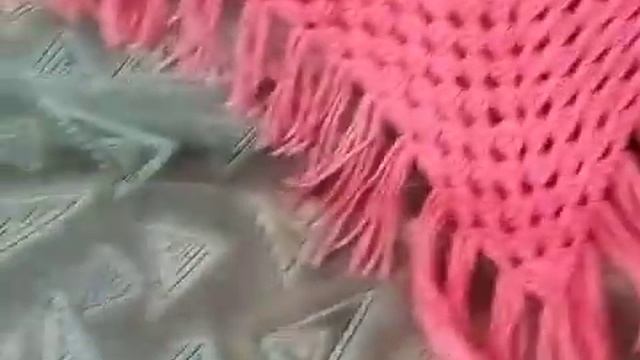 Рассказываю чем вяжу шали