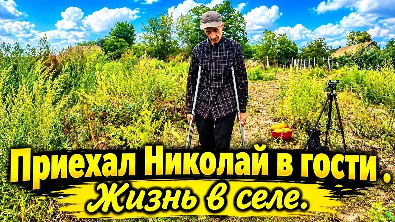Наталья Губарева. ПРИЕХАЛ НИКОЛАЙ В ГОСТИ ⧸ ЖИЗНЬ В СЕЛЕ 😍 #villagelife