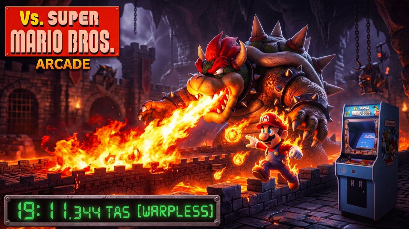 TAS, (Arcade) Vs. Super Mario Bros. - 