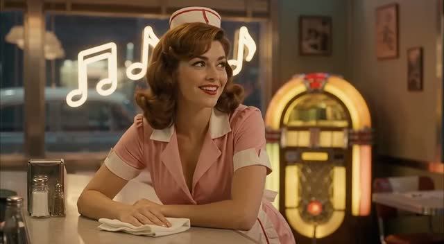 Rebel Queens_ The Midnight Broadcast — She Sang For The Whole Town 1960s Rockabilly _ AI Music Video