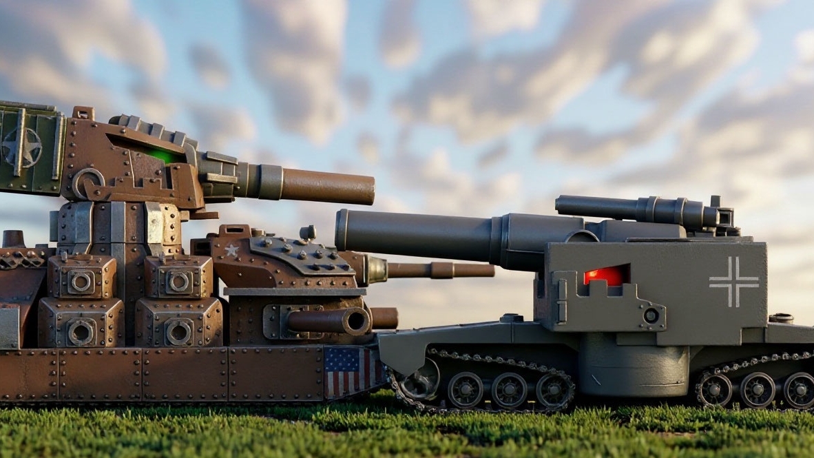 Перерождение Арта Монстра! FV-44 Vs Мини-Дора