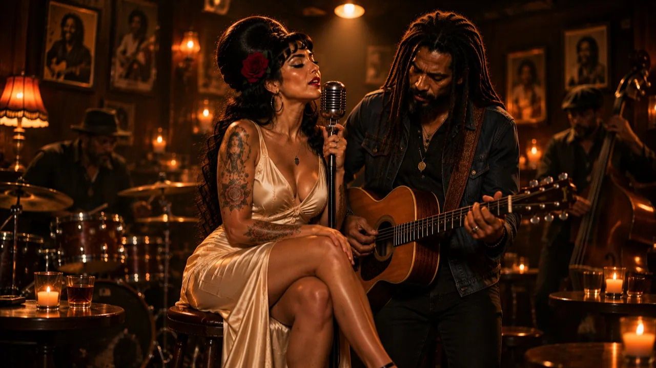 Amy Winehouse & Damian Marley Style 🌙 Soulful Reggae Blues That Feels So Good