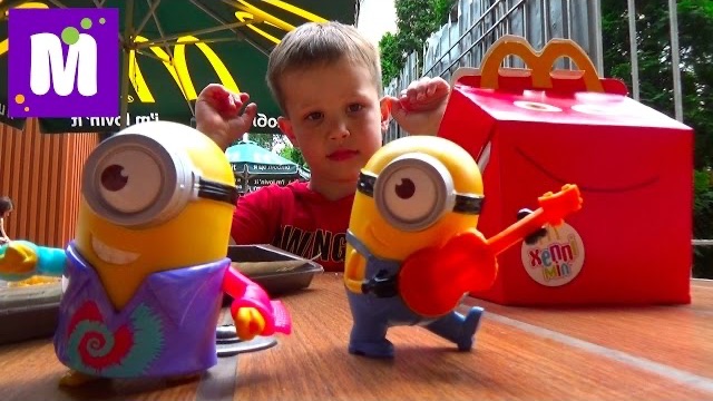 ВЛОГ игрушки Хеппи Мил из МакДональдс