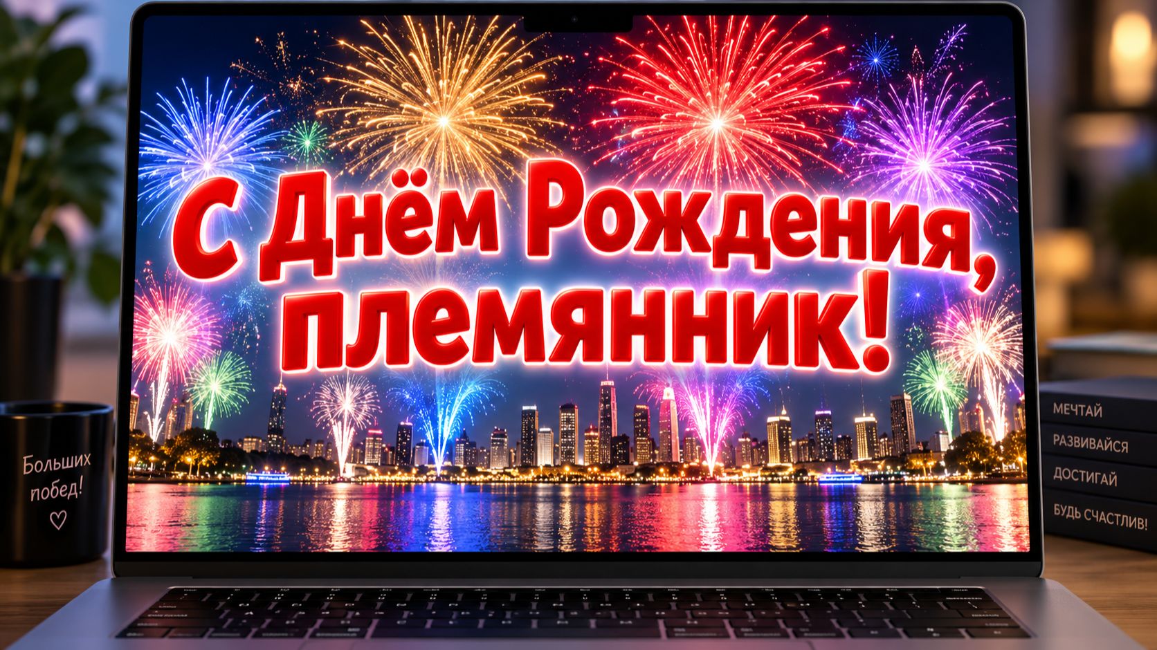 С Днём Рождения, племянник! Красивая песня-поздравление любимому племяннику